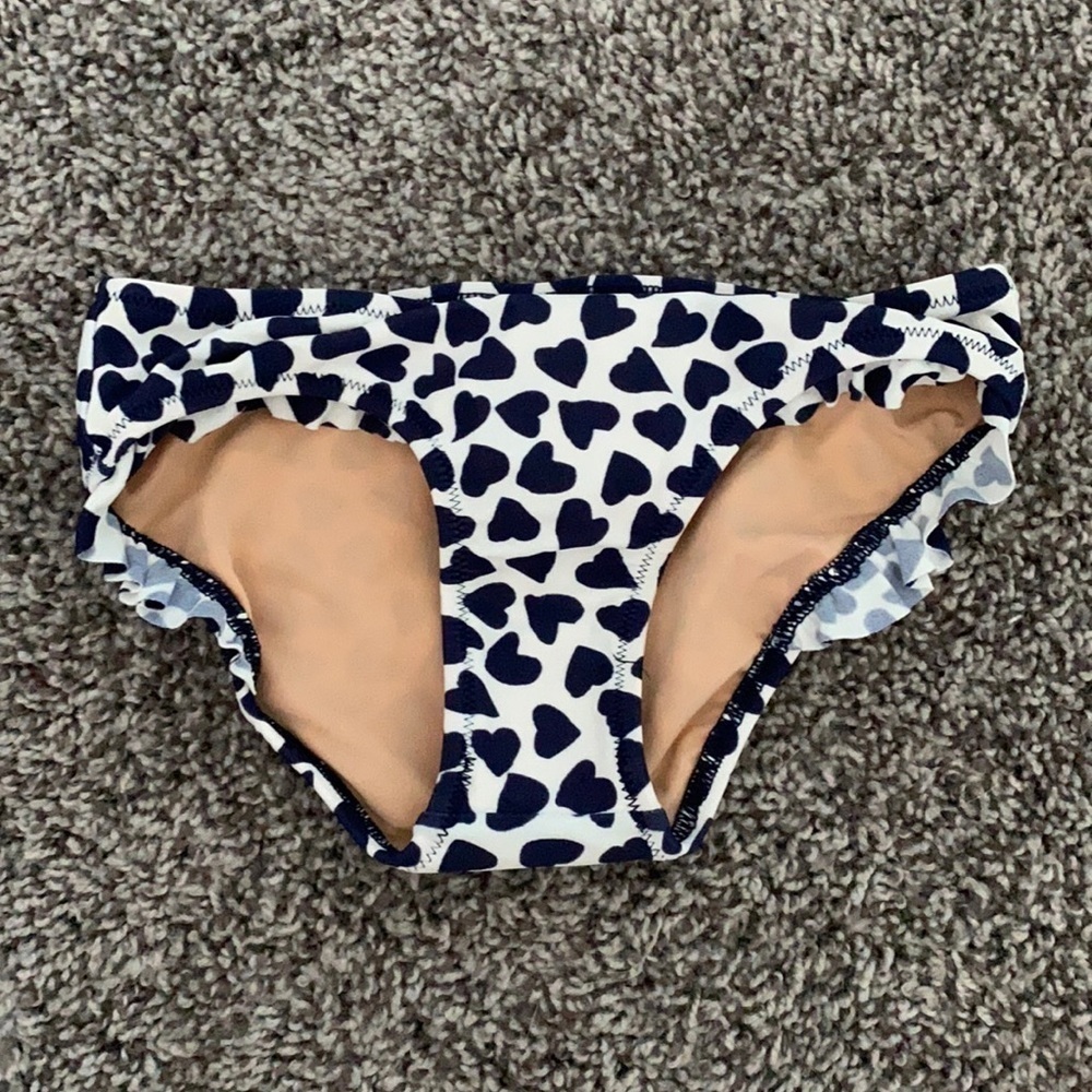 J Crew Girls' rash guard set bottoms AU799
